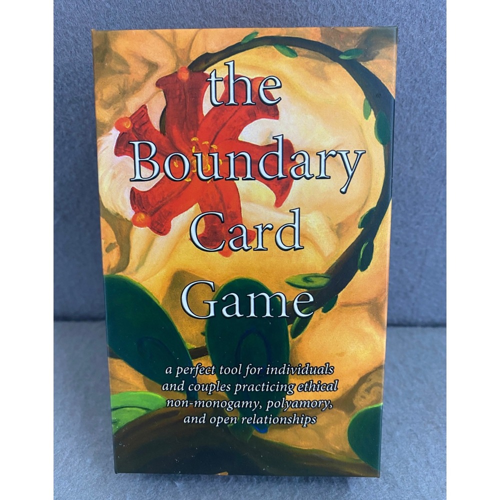The Boundary Card Game for Polyamory Ethical Non-Monogamy Open Relationships
